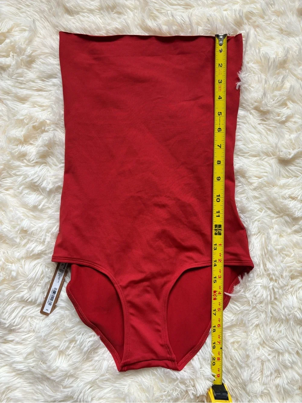 SKIMS Classic Swim Convertible Bikini Bottom Terra Red XS NWT High Waisted